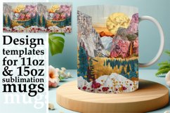Sparkling Bluebell Beauty Mug Design: Sublimation, 11oz &amp; 15 Product Image 1