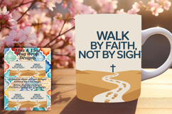 FRESH 15oz Mug Wrap PNG Design , Religious Product Image 1