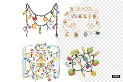 Back To School Lights Clipart Product Image 1