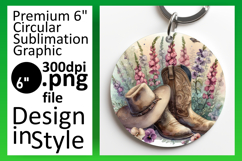 Trendy Round Design Car Coaster PNG , Western Product Image 1