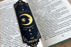 Tarot bookmark svg template, fantasy paper bookmark Product Image 3