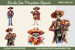 Da de Los Muertos Sublimation PNG Product Image 1