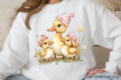Mothers Day Animals Clipart PNG Product Image 1