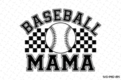 Baseball Mama SVG Design | Game Day Svg | Sports Svg Product Image 1