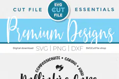 Palliative Care SVG, a Hospice or End of Life svg, unisex Product Image 4