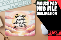 Joyful Desk Pad Design PNG, Girl Quote Product Image 1