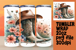 ELEGANT 20oz Tumbler Wrap for Creative Gifts , Western Product Image 1