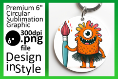 Sophisticated Round Design for Coasters , Monster Product Image 1