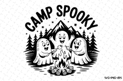 Camp Spooky Svg | Halloween Svg | Svg Cut Files Product Image 1