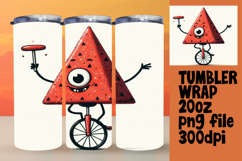 EXQUISITE 20oz Tumbler PNG Template , Monster Product Image 1