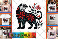 Radiant TSHIRT Designs Ideas, Flower Animals Product Image 1