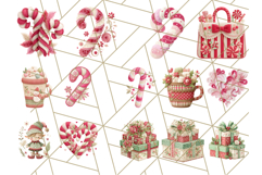Christmas Clipart, Crafter’s Christmas Paper and Fabric Art Product Image 2