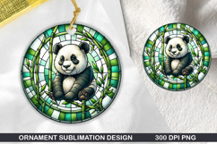 Animals Stained Glass Ornament Bundle, 30 High-Quality PNG Product Image 16