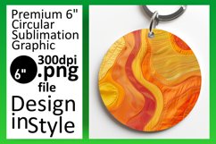 Playful Embroidered Pattern Keyrings Product Image 1