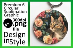 Purring Pal Keyring Art Product Image 1