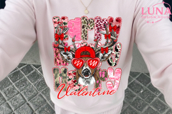 Valentine Buck PNG: Boys Valentines Retro Hunting Shirt Png Product Image 6