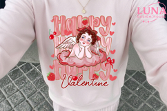 Coquette Cupid Valentine Png, Preppy Valentines Day Png Product Image 6