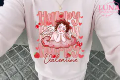 Coquette Cupid Valentine Png, Preppy Valentines Day Png Product Image 6