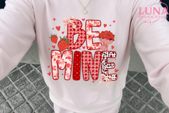 Be Mine Png, Valentine's Day Png, Coquette Bow Png, Preppy Product Image 6