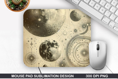 Vintage Mouse Pad Sublimation PNG Design - Mouse Pad PNG Product Image 1