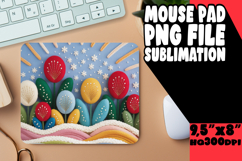Sweet Mouse Mat Sublimation Magic, Holiday Product Image 1