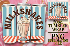 RADIANT GIFT 20oz TUMBLER WRAP, Retro Food Product Image 1