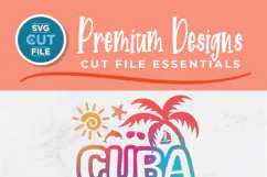 2026 Cuba svg - Cuba Caribbean Vacation or Trip Design Product Image 4