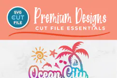 2025 Ocean City svg - Great for a Maryland Vacation or Trip Product Image 4