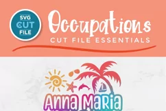 Anna Maria Island svg - Anne Marie Florida SVG for Cricut Product Image 4