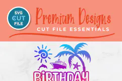 2027 Birthday Cruise SVG - Birthday Cruisin Crew Product Image 4