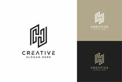letter h logo vector Product Image 1
