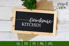 Farmhouse Kitchen SVG, DXF, EPS, PNG, JPEG Product Image 1