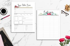 Sign Order Form, Customer &amp; Order Trackers, Floral Product Image 3