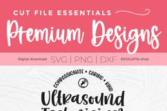 Ultrasound tech svg - a Sonography or Ultrasound svg file Product Image 5