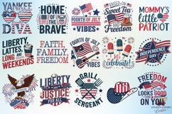 36 Patriotic USA 4th of July Designs | Independence Day PNG Product Image 2