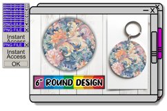 Artistic Essence: Sublimation Circle Collection Product Image 1