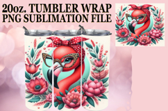 Gentle Thoughts 20oz tumbler wrap, Cute Animals Product Image 1