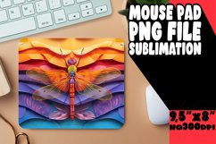Bold Dynamic Lively Mouse Pad, Sublimation Product Image 1