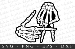 Skeleton hands SVG | SVG Cut files | Cricut Product Image 1