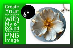 Petal Paradise: Sublimation Round Designs PNG Product Image 1