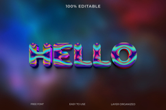 hello 3d Text Effect Product Image 1