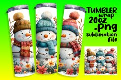 Christmas Wrap 20oz Gingerbread Man Tumbler Design Product Image 1
