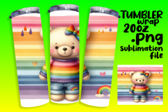Perfect Gift: 20oz Tumbler Design , Teddy Bear Product Image 1