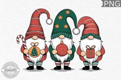 Christmas Gnome Sublimation - Clipart PNG Bundle Product Image 12