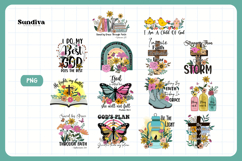 15 Christian Quote Sublimation - Faith Saying Bundle Product Image 3