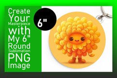 Retro Floral Fusion: Sublimation Sensation PNG Product Image 1