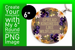 Charming Round Design Coaster Template , Religious Product Image 1