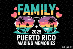 Family 2025 SVG Design | Summer | SVG Cut files Product Image 1
