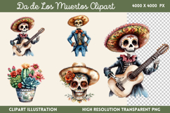 Da de Los Muertos Sublimation PNG Product Image 1