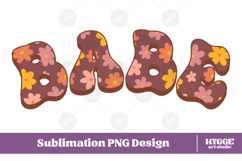 babe Png Retro Flowers Mother&#039;s Day Floral Mom Sublimation Product Image 1